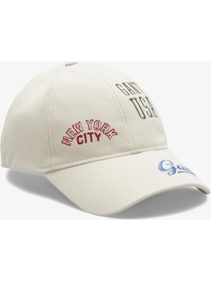 Gant Unisex Bej Şapka