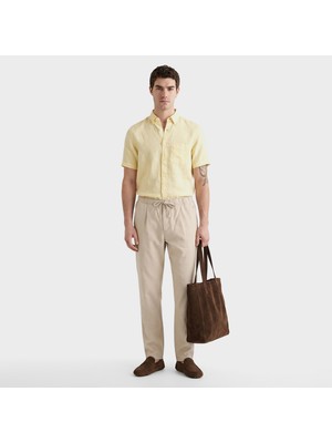 Gant Erkek Bej Regular Fit Jogger Pantolon
