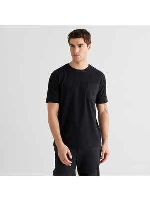Gant Erkek Siyah Kısa Kollu T-Shirt