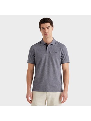 Gant Erkek Lacivert Regular Fit Polo Yaka T-Shirt
