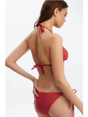 D Lingerie Terra Stella Bağlamalı Üçgen Bikini Takımı DM1680