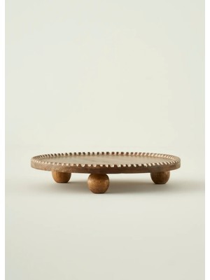 Points Mango Sunum Standı Kahverengi (30X4,5 Cm)