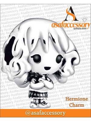 Harry Potter Hermione Charm Gümüş