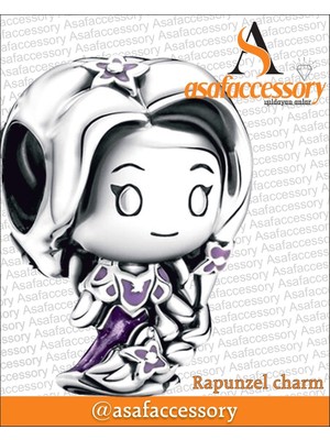 Rapunzel Charm Asafaccessory Mor