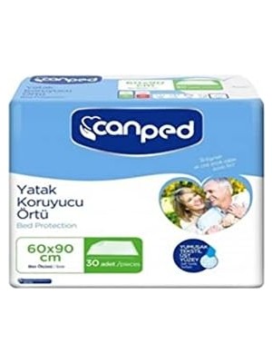 Canped 60X90 cm 30LU Yatak Koruyucu Örtü