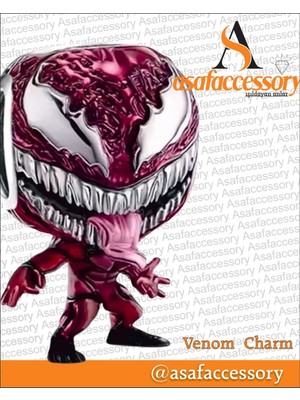 Venom Charm / Gümüş Kaplama