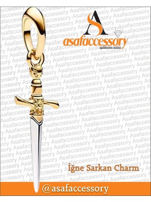 Gameofthrones Iğne Charm Asafaccessory Gümüş