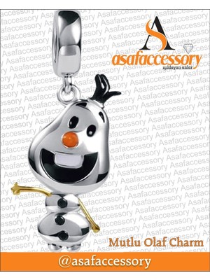 Mutlu Olaf Charm Asafaccessory Gümüş