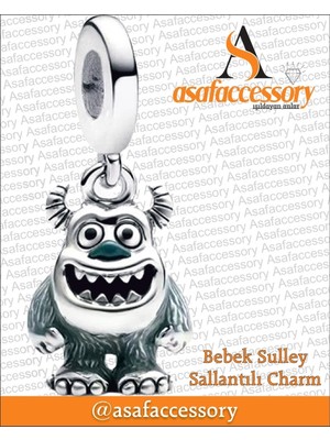 Bebek Sulley Sallantılı Charm Asafaccessory Mavi