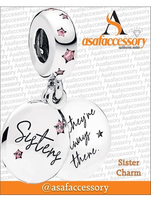 Sisters Charm Gümüş Kaplama