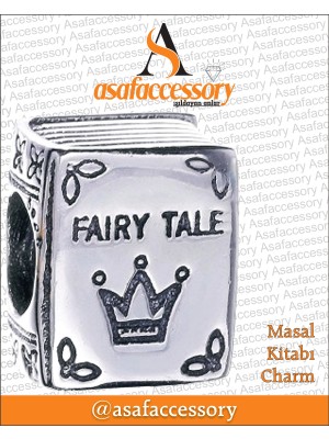 Masal Kitabı Charm Gümüş