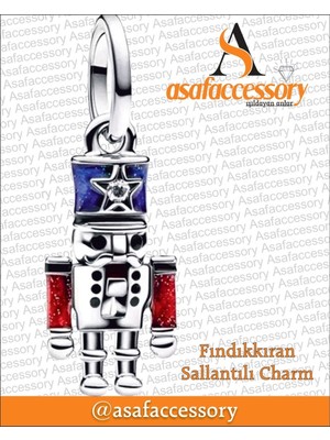 Fındıkkıran Sallantılı Charm Asafaccessory Mavi
