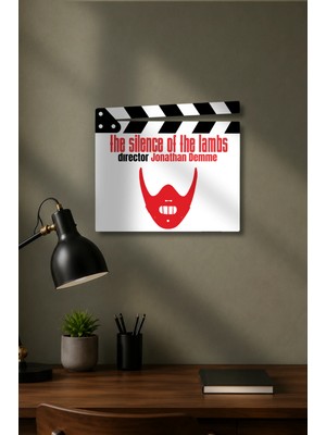 Gişe Arts Klaket Tablo / Duvar Dekoru - The Silence Of The Lambs (Kuzuların Sessizliği) V2