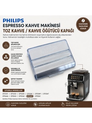 Philips Espresso Kahve Makinası Öğütücü Kapağı