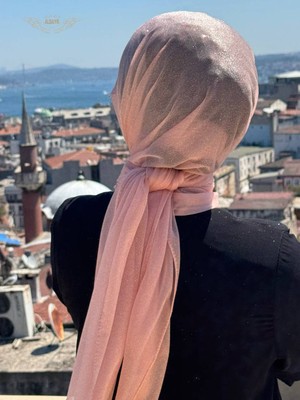 ALDAIYR Simli Şal Abiye Şal