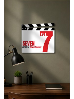 Gişe Arts Klaket Tablo / Duvar Dekoru - SE7EN (Seven 7 ) V2