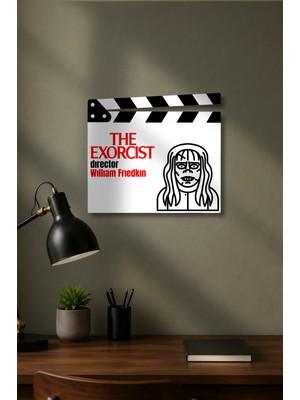 Gişe Arts Klaket Tablo / Duvar Dekoru - The Exorcist (Şeytan) V2