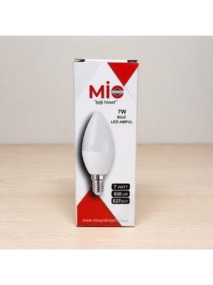 Mio 7W 630LM Buji LED Ampul E27