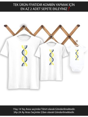 Sarı Lacivert Dna Baba Oğul Kız Tek Ürün Fiyatıdır Kombin Yapmak Için En Az 2 Adet Sepete Ekleyiniz