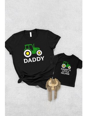Tshirthane Daddy Little Helper Baba Oğul Kız TEK ÜRÜN FİYATIDIR KOMBİN YAPMAK İÇİN EN AZ 2 ADET SEPETE EKLE