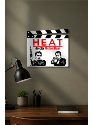 Gişe Arts Klaket Tablo / Duvar Dekoru - Heat (Büyük Hesaplaşma) V2