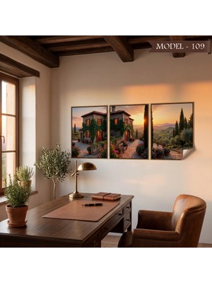 Akıllı Kağıt Statik Tutunma Özellikli Tablo - Poster Manzara (Model- 109)