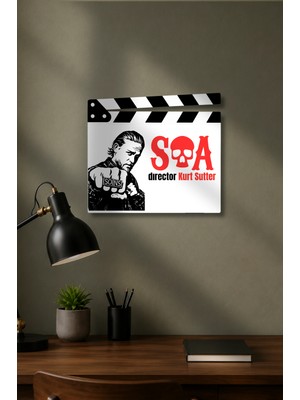 Gişe Arts Klaket Tablo / Duvar Dekoru - Sons Of Anarchy (Anarşinin Evlatları) V2