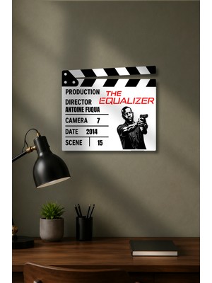 Gişe Arts Klaket Tablo / Duvar Dekoru - The Equalizer (Adalet)