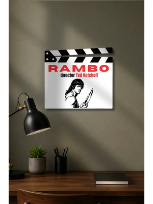 Gişe Arts Klaket Tablo / Duvar Dekoru - Rambo V2