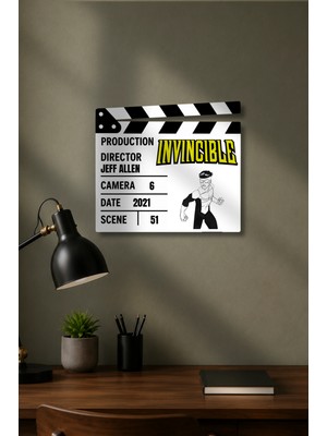 Gişe Arts Klaket Tablo / Duvar Dekoru - Invincible V3