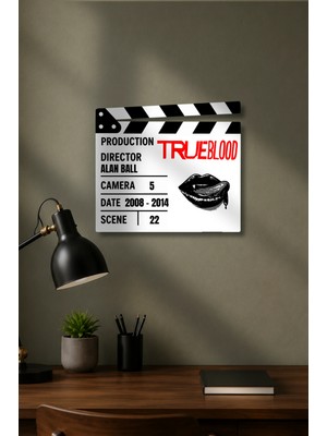 Gişe Arts Klaket Tablo / Duvar Dekoru - True Blood