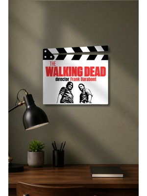 Gişe Arts Klaket Tablo / Duvar Dekoru - The Walking Dead V3