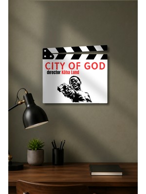 Gişe Arts Klaket Tablo / Duvar Dekoru - Tanrı Kent (City Of God) V2