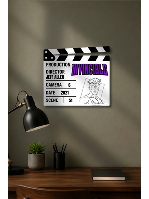 Gişe Arts Klaket Tablo / Duvar Dekoru - Invincible
