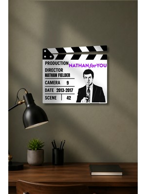Gişe Arts Klaket Tablo / Duvar Dekoru - Nathan For You