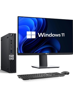 Dell Optiplex Micro Premier I3-10505U 16GB 512GB SSD 23.8" W11P