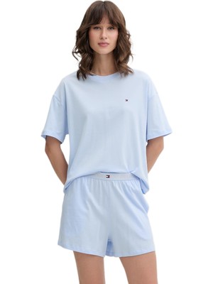 Tommy Hilfiger Kadın Mavi Pijama Takımı UW0UW05912