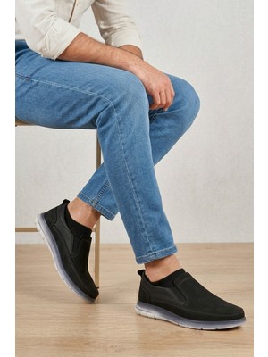 Walkenzo 560 Hakiki Deri Bağcıksızrahat Taban Günlük Erkek Ayakkabı