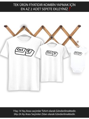Baba Oğul Kız Ctrl-C Ctrl-V (Tek Ürün Fiyatıdır Kombin Yapmak Için En Az 2 Adet Sepete Ekleyiniz)