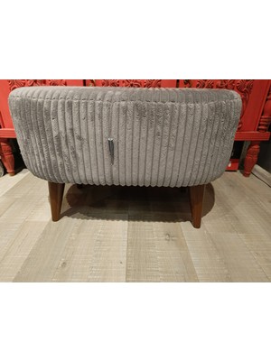 Mercan Mobilya Puf Bench Kahveayak 70 Cmx 41 cm