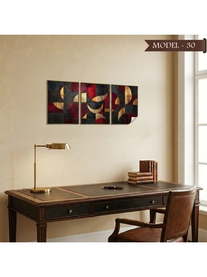 Akıllı Kağıt Statik Tutunma Özellikli Tablo - Poster Modern (Model- 30)
