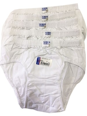 Seher Yıldızı Erkek Çocuk Külot Beyaz 6'Lı Paket