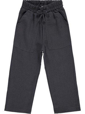 Civil Girls Müslin 2-5 Yaş Pantolon - Gri