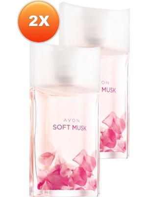 Avon Soft Musk Edt 50 ml 2'li