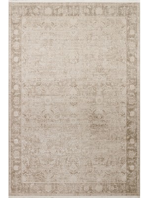 Cool Halı Peace Vizon Halı Eskitme Vintage Desenli Pati Dostu Yumuşak Klasik Lüks Salon Oturma Odası Halısı