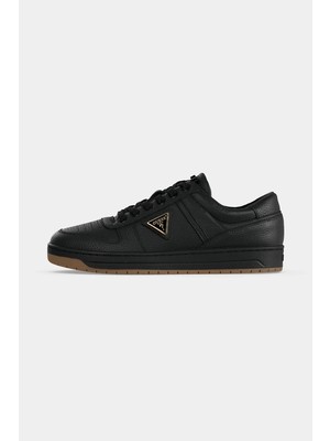 Guess Uddent Erkek Deri Siyah Sneaker