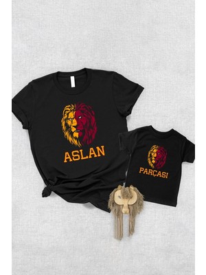 Sarı Kırmızı Aslan Parçası Baba Oğul Kız Tek Ürün Fiyatıdır Kombin Yapmak Için En Az 2ADET Sepete Ek
