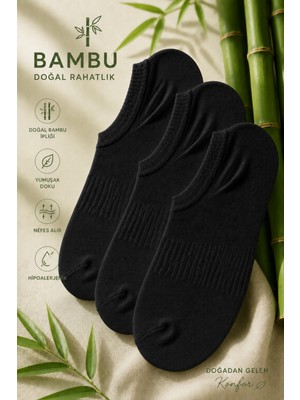 Tibo 3 Çift Burun Dikişsiz Yumuşacık Premium Erkek Sneaker Patik Çorap