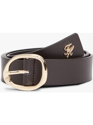 Tommy Hilfiger Th Sculpt 3.0 Kadın Kahverengi Kemer - AW0AW18697
