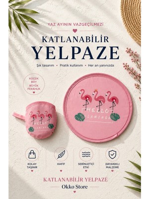 OkkoStore Pratik Katlanabilir Yelpaze
